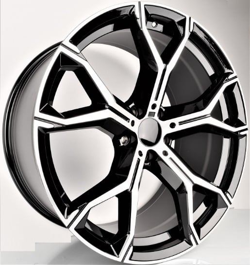 樂天商城 - 21インチ BMW X5/X6 2021Style Staggered　ホイール4本セット　21×9.5J オフセット40　PCD：5×120　-DFO-2007