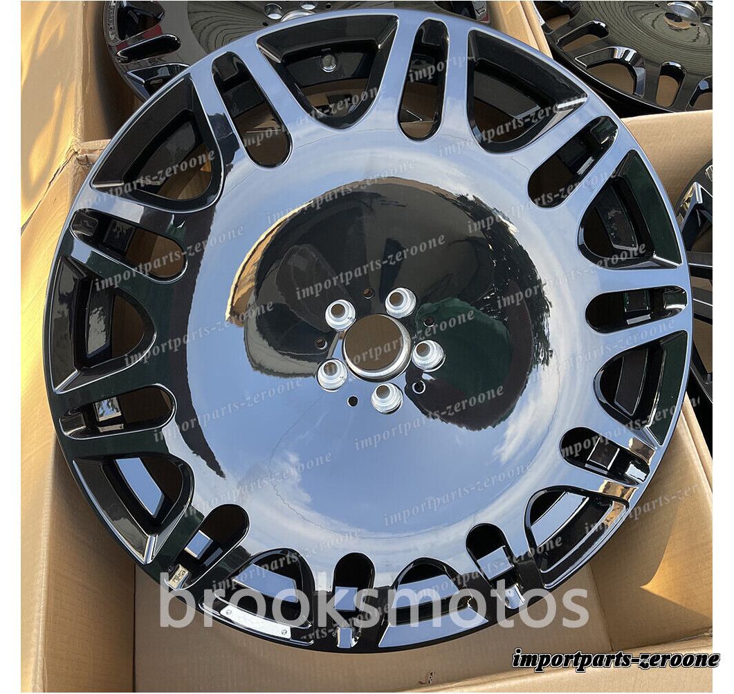 22インチ B スタイル グロス ブラック B ホイール キャデラック　エスカレード　-BRN-11828-2★