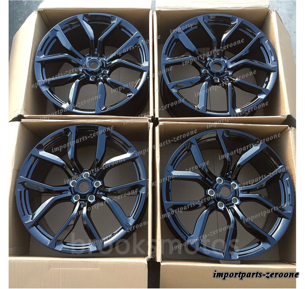 樂天商城 - 22インチ 新品グロスブラックスタイルホイール レンジローバー ボーグスポーツ SVR 5x120 　-★