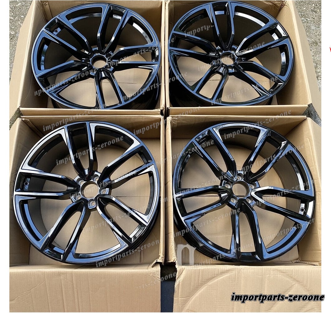 樂天商城 - 22インチ 新品 ツイン 5 スタイル ブラック ホイール メルセデスベンツ W222 S クラス マイバッハ　-BRN-12153★