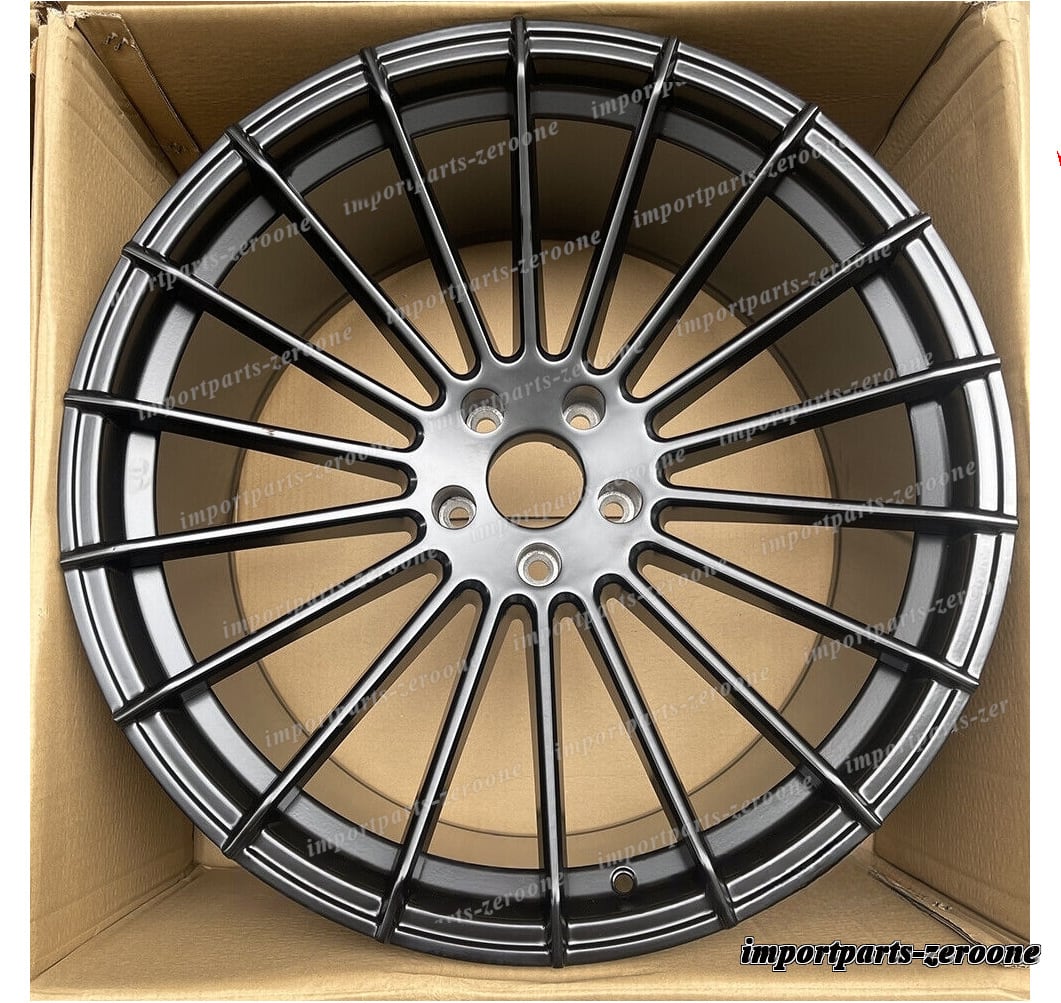22インチ スタイル サテンブラック ホイール BMW 2019+ BMW X5 2020+ X6 5x112 4 個セット　-BRN-12323★