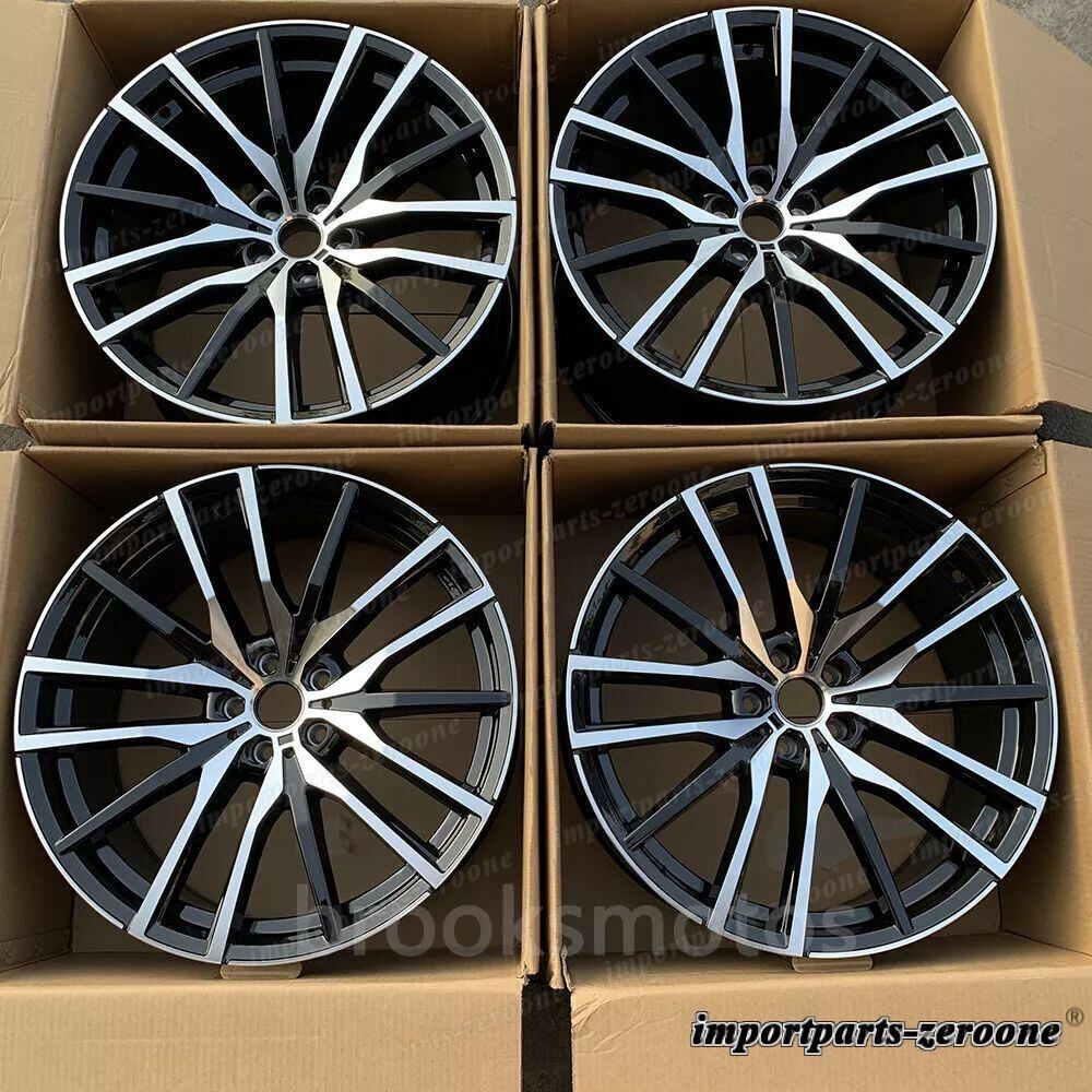 22インチニュースタイルホイールフィット 2019+ BMW X5 2020+ X6 5x112 742 22x9.5 22x10.5 LI-2146