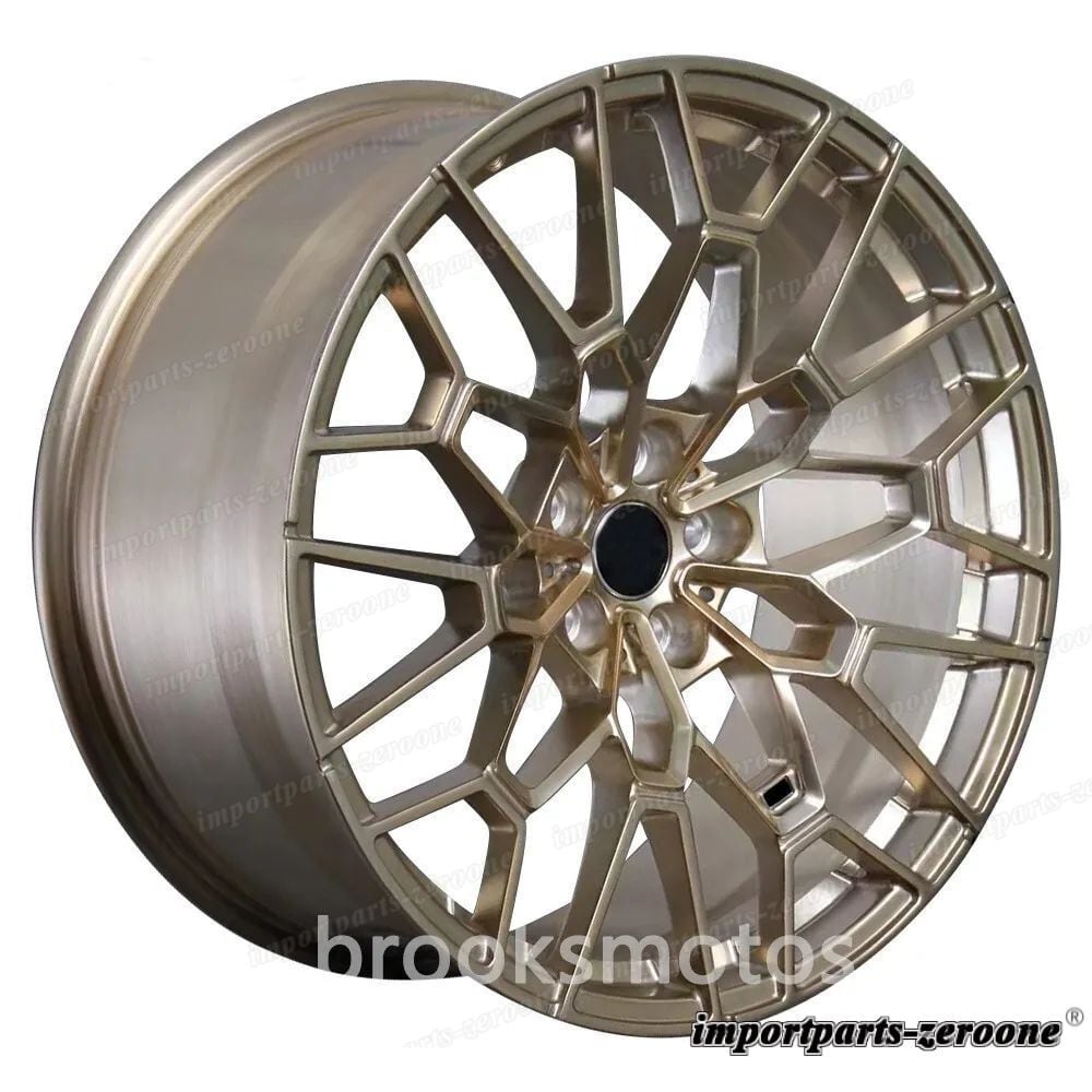 20インチ ゴールド フォージド ホイール BMW M2 F87 M3 F80 M4 F82 83 20x9 20x10 827 LI-2130