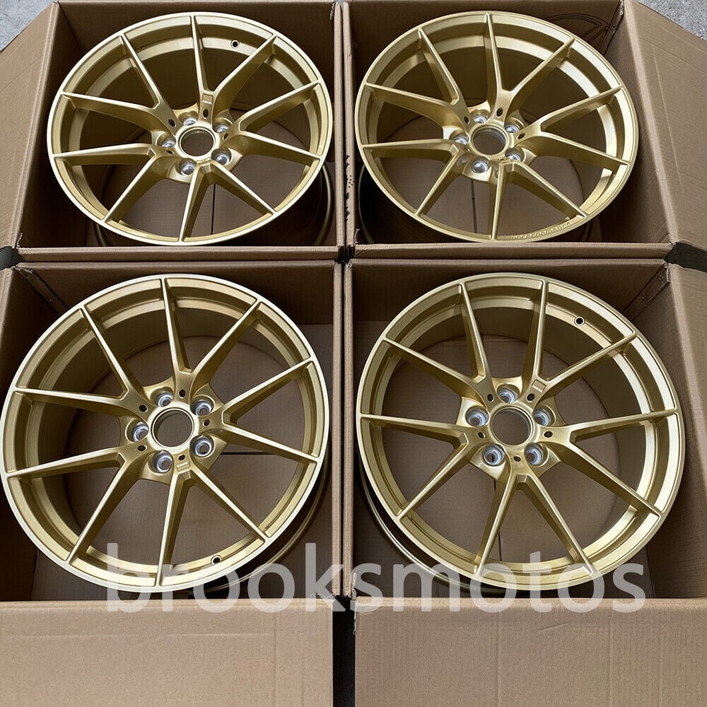 樂天商城 - BMW G20 21 3 4 シリーズ G22 23 4 セット 20インチ NEWゴールドスタイルホイール BRN-1238