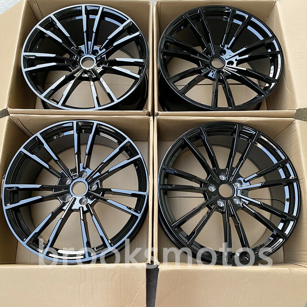 樂天商城 - BMW G20 21 3 シリーズ 706 G22 23 4 シリーズ 20インチ グロスブラックスタイルホイール BRN-1254
