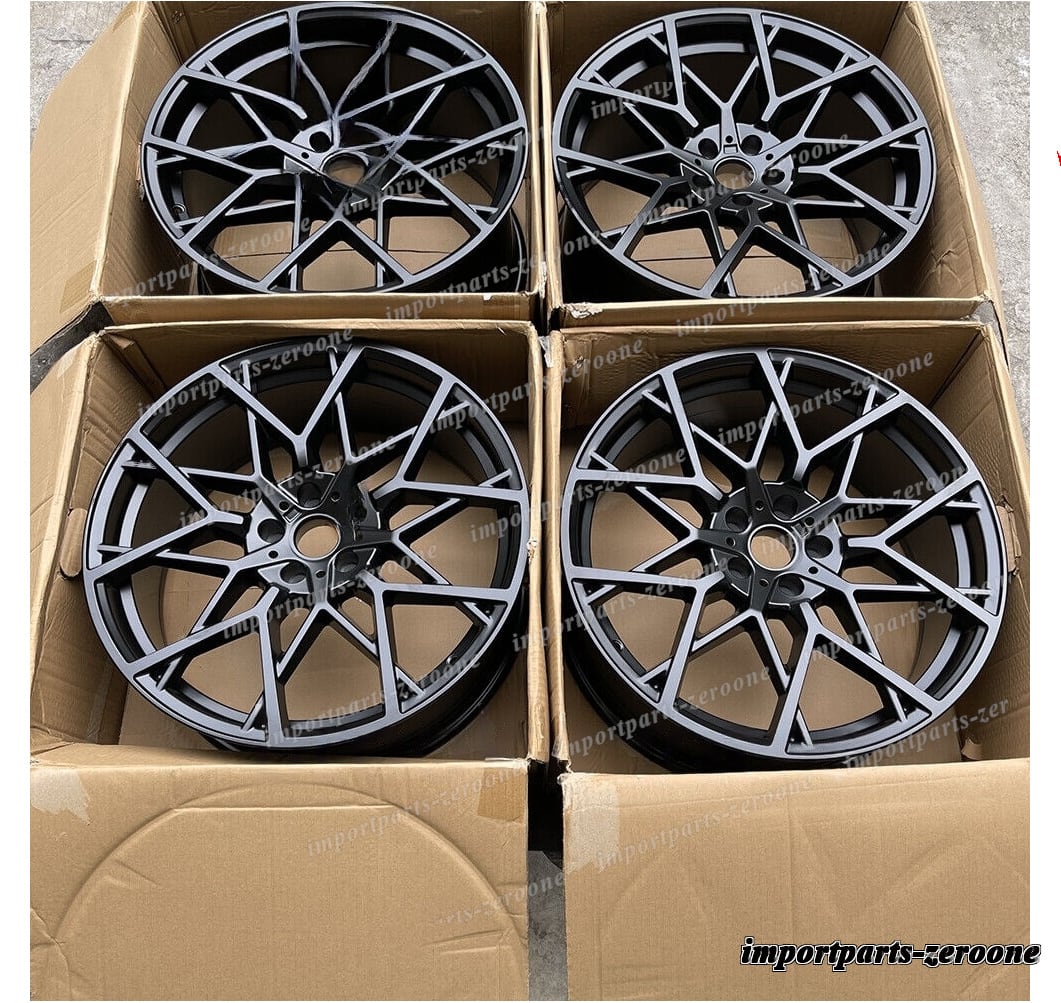 20インチ 新品サテンブラックホイール BMW G20 21 3 シリーズ G22 23 4 シリーズ 5x112 　-BRN-12364