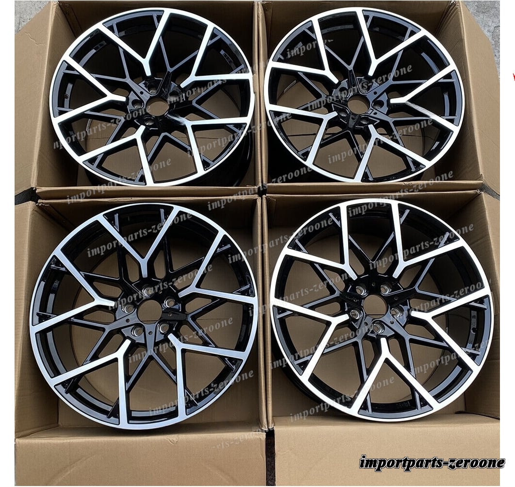 20インチ 新品 ブラック スタイル ホイール BMW G20 21 3 シリーズ G22 23 4 シリーズ 5x112 　-BRN-12310