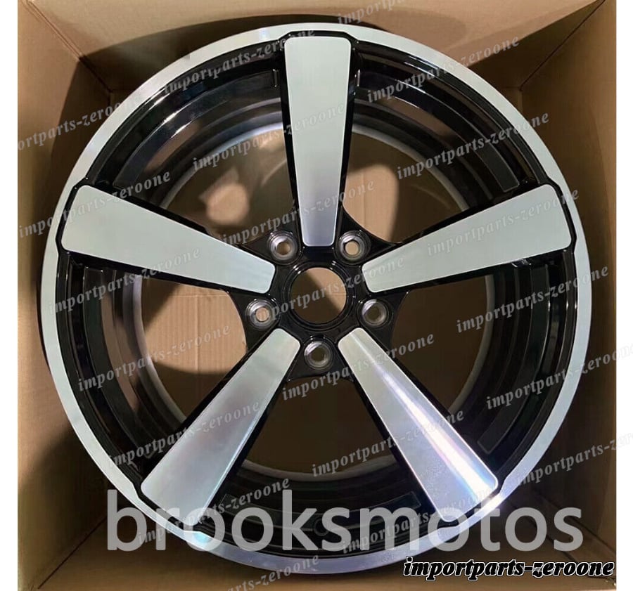 20インチ21インチ NEW 5スポークホイール　ポルシェ　911　991　カレラ 4本セット　-BRN-11386-2　鍛造　★