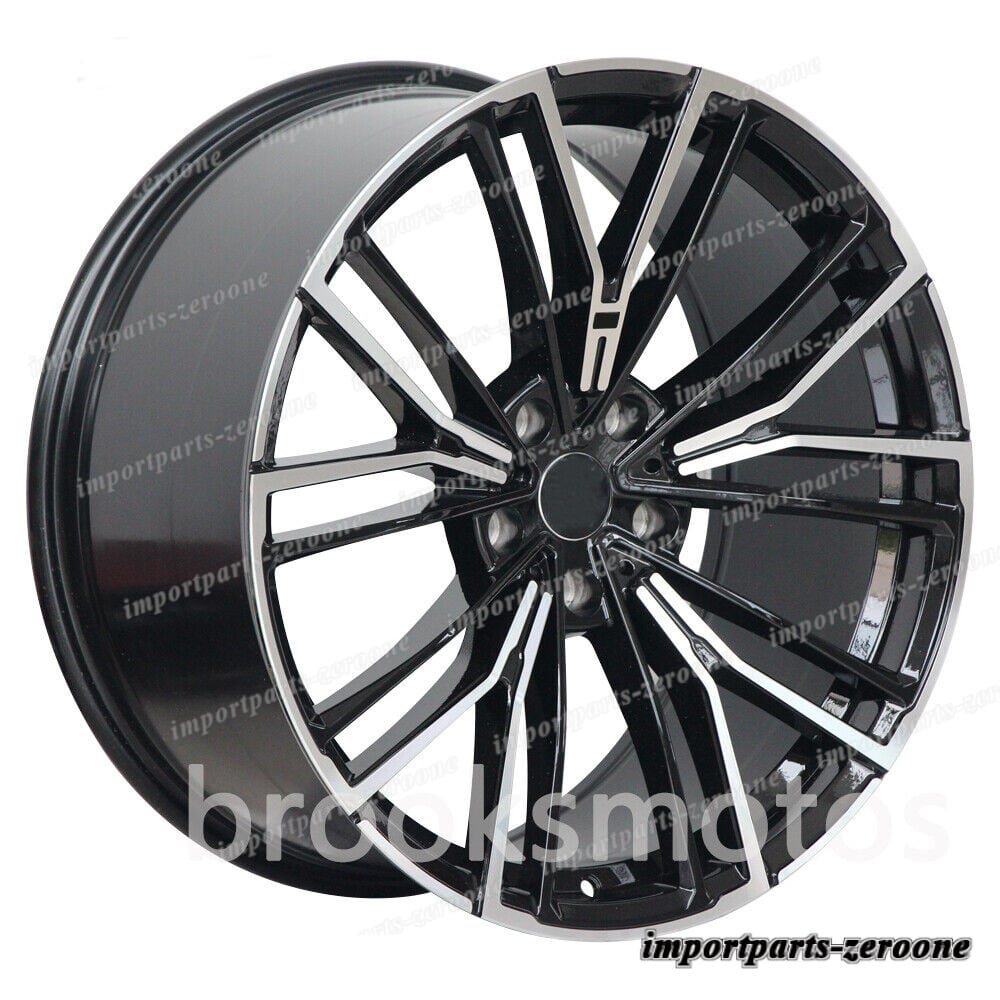 樂天商城 - 20インチ NEW ブラックスタイル 2013-2016 BMW 5シリーズ 535 550 F10 F11 　ホイール4本セット　-BRN-11512　鍛造　★