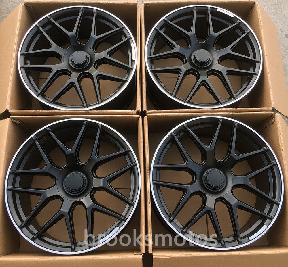 樂天商城 - メルセデスベンツ W463A G63 G500 Gクラス 24X10 24インチ NEW鍛造ホイール BRN-1922