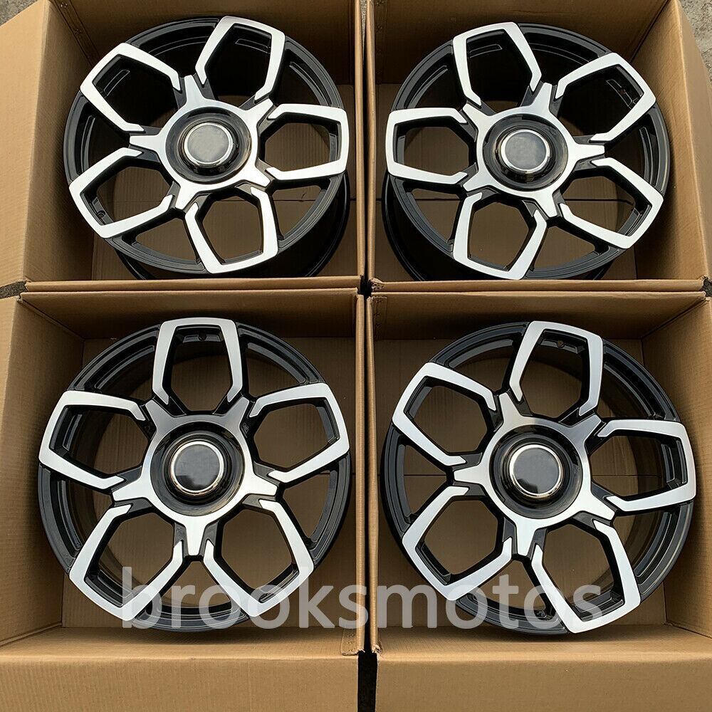 22インチ NEW鍛造ホイール　ロールスロイス　 GHOST 22X9 22X10 ブラック BRN-1910