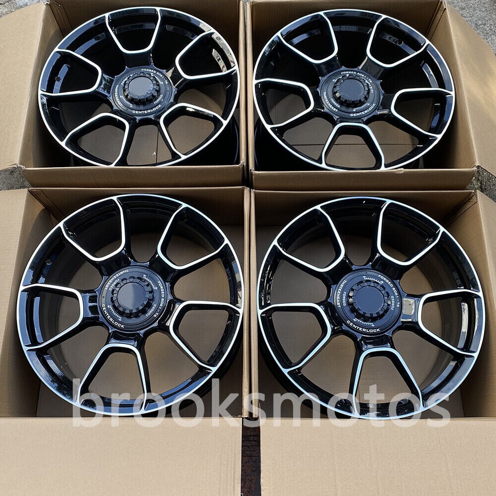 20インチ ステージ NEWスタイル 鍛造 ホイール 2013+ ポルシェ ケイマン 981 BRN-1841