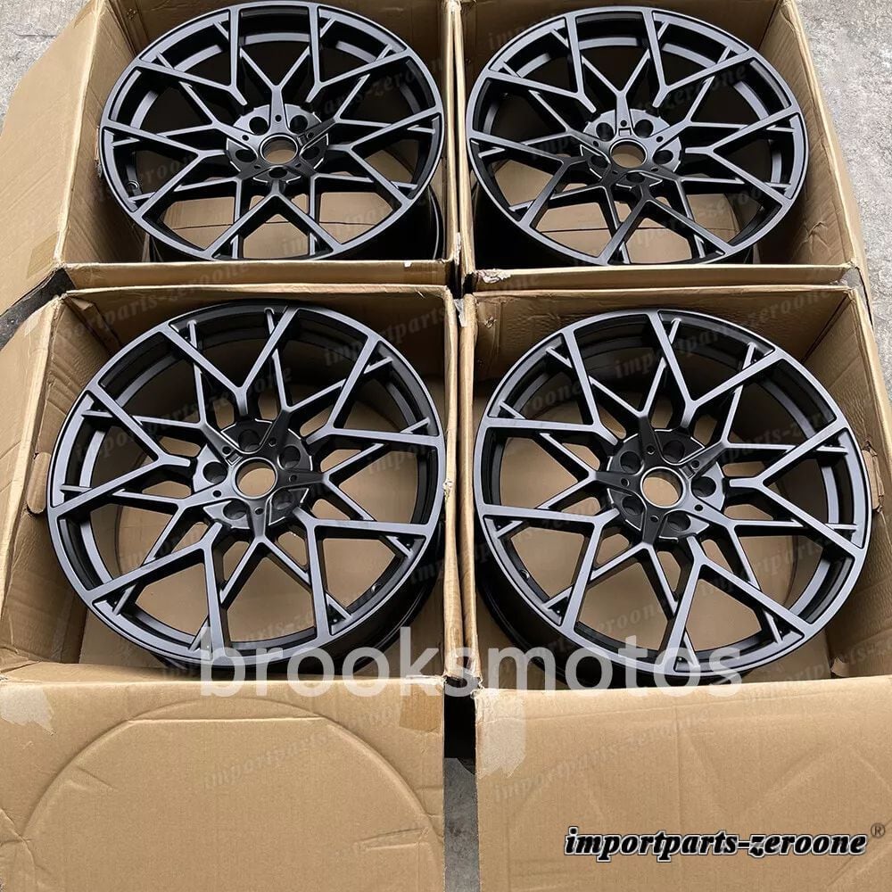 樂天商城 - 20インチ 新品サテンブラックホイール BMW G20 21 3 シリーズ G22 23 4 シリーズ 5x112 LI-1902