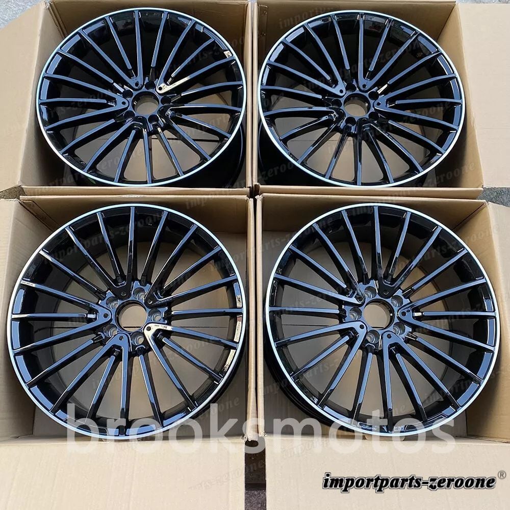 樂天商城 - 22インチグロスブラックスタイルホイールメルセデスベンツW166 x166 GLS 22x10.5 LI-1867