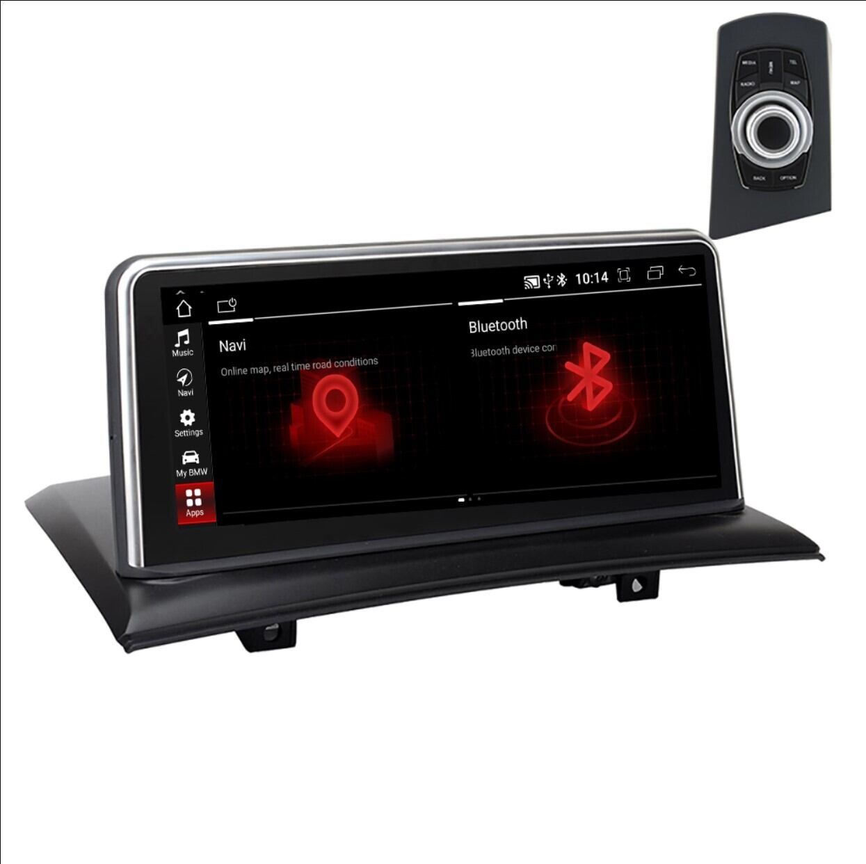 BMW X3 E83 2004-2011用　アンドロイドナビ　Android 10　E83 iDrive for Qualcomm