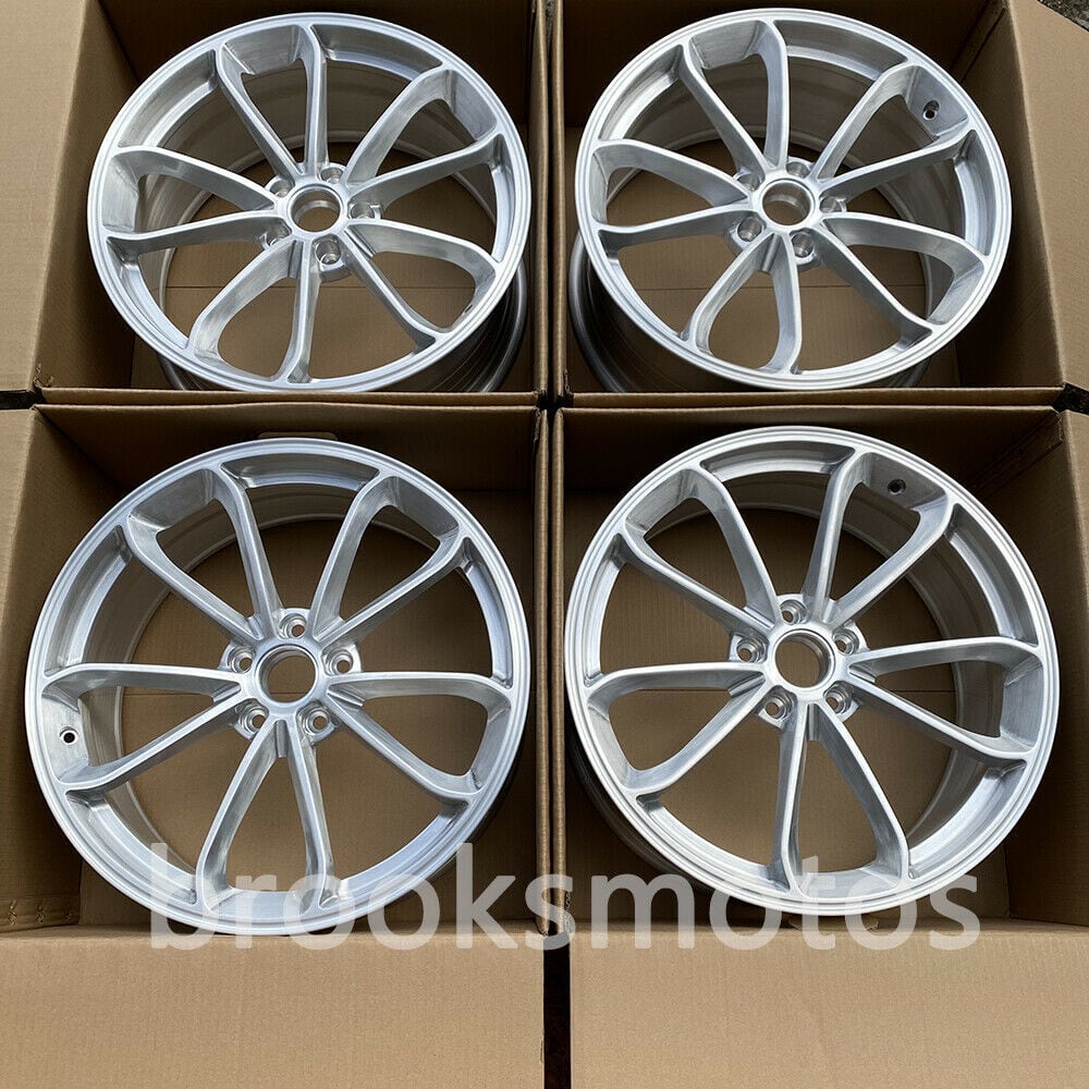 19インチ NEW ブラシスタイル 鍛造 ホイール ポルシェ 911 19X8.5 19X11 ワイドボディ BRN-1681