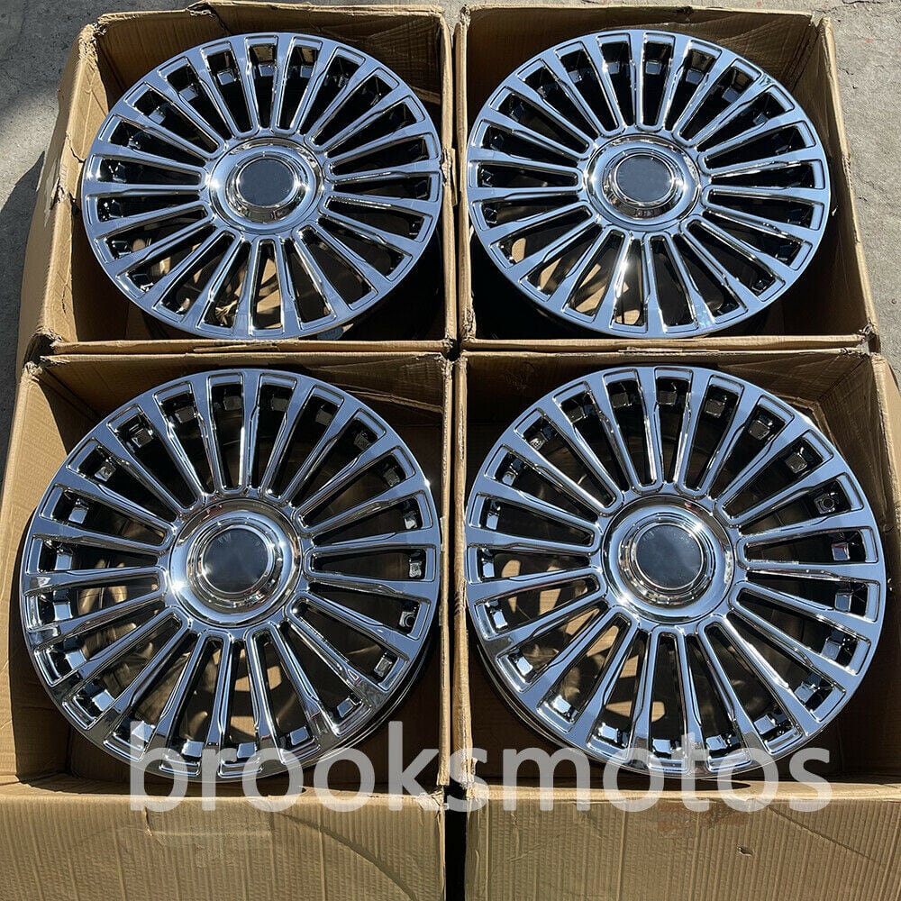 樂天商城 - 22インチ クロームMスタイルホイールレンジローバーボリューム 22X9.5 オフセット 45 BRN-1622