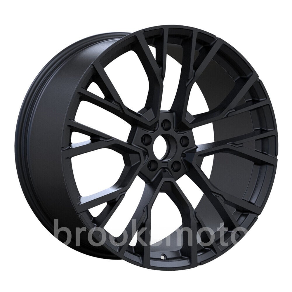 樂天商城 - 2020+ BMW G06 X6M X5M 20インチ 20X9 および 20X9.5 フォージドホイールマットブラック BRN-1592