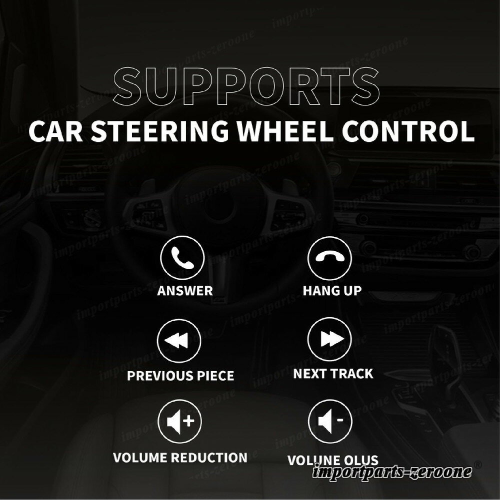 VWシュコダシートパサートゴルフ56用CanbusGPSナビゲーションWifi BTFMを備えたワイヤレスCarplayvwandroidカーマルチメディアプレーヤー　-SKA-1160
