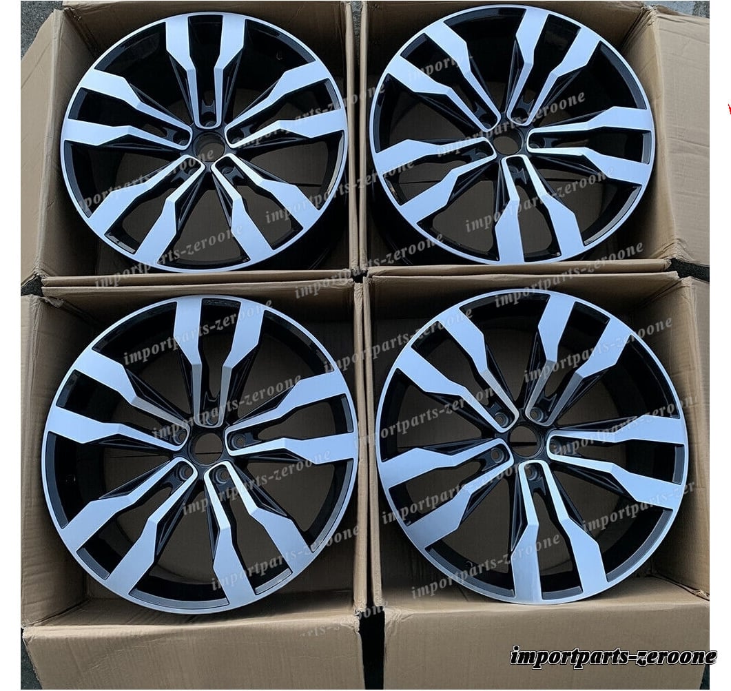 樂天商城 - 18インチ マルチスタイルホイール vw Jetta CC 18x8 5x112 オフセット45　-BRN-12143★