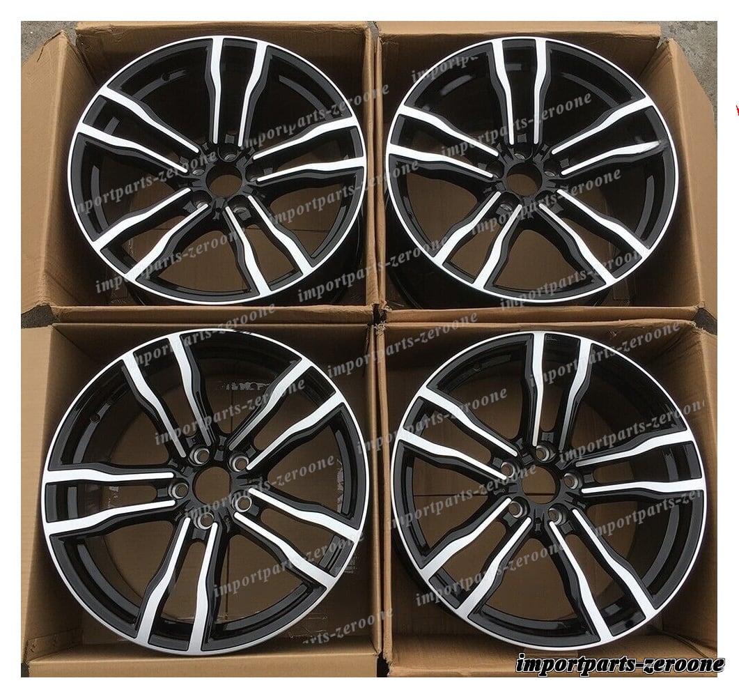樂天商城 - 20インチ ブラック スタイル スタッガー ホイール BMW X5 E70 F15 X6 E71 F16 5x120 612　-BRN-12075　鍛造　★