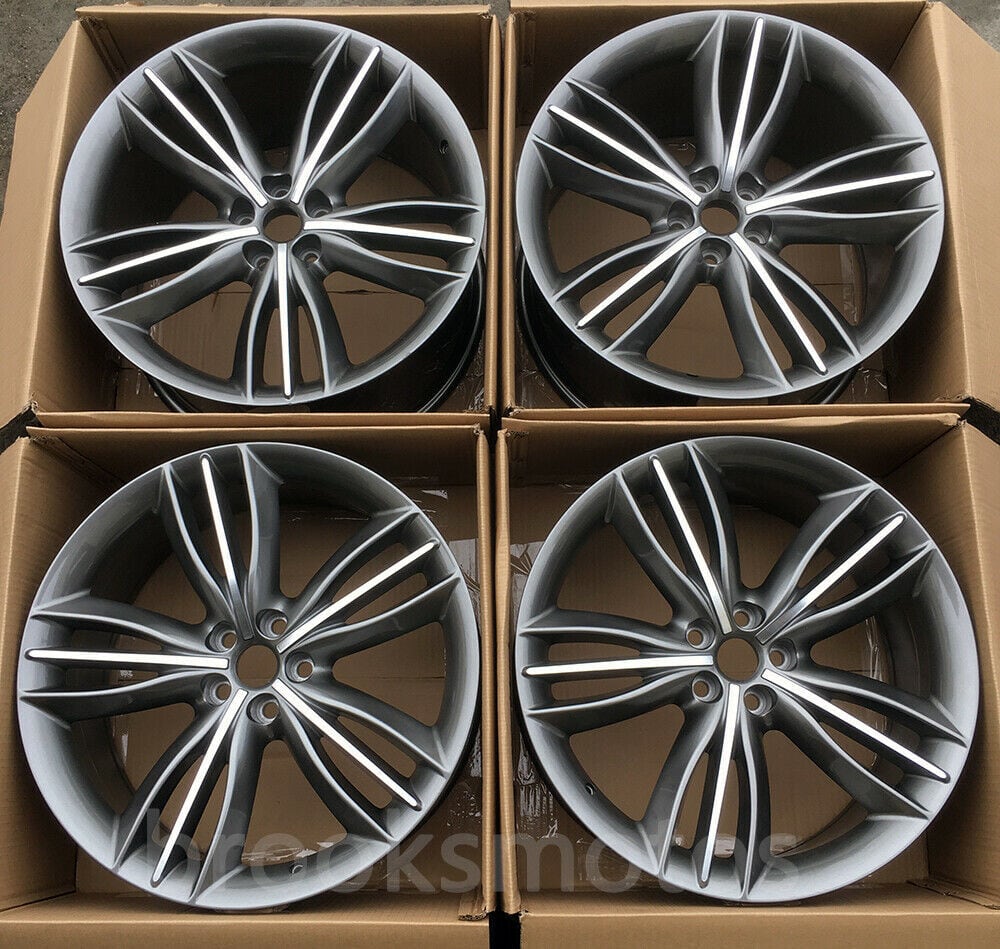 ジャガー XJL XJ 20X9 20X10 4 本セット 20インチ ステージ スタイル アロイ ホイール BRN-1420
