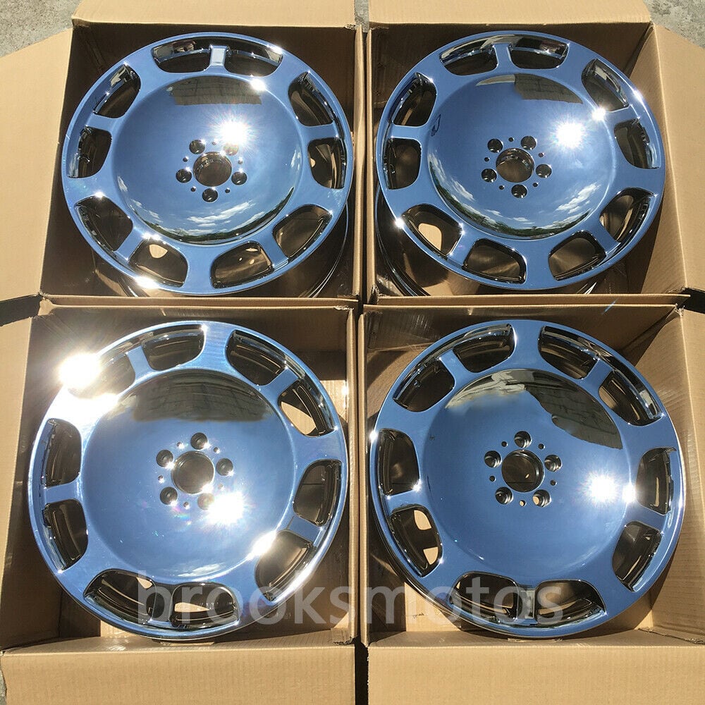 樂天商城 - 20インチ クラシック スタイル クローム ホイール メルセデス ベンツ W222 メイバック S カルス BRN-1402