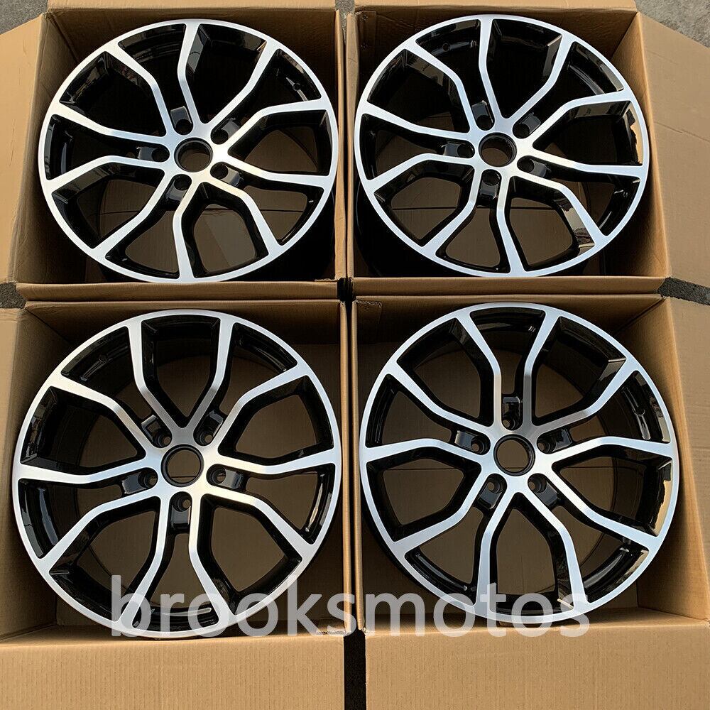 樂天商城 - 21インチ ツイン 5 スポーク スタイル ホイール 2017+ ポルシェ カイエン 21X9.5 および 21X11 BRN-1362