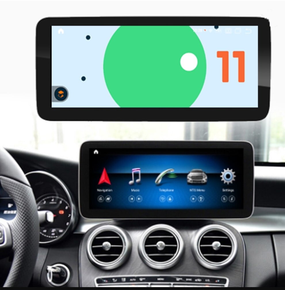 ベンツGLAクラスW176X156 C117 2013-2018　アンドロイドナビ Android11 NTG 5.0 2016-2018