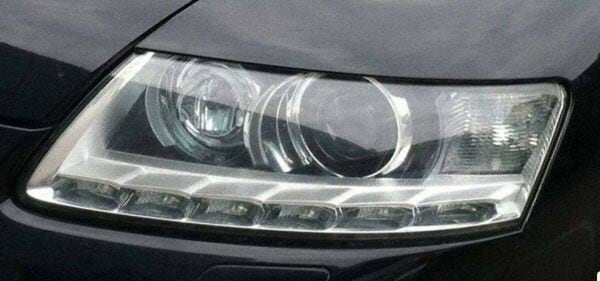 ☆06-11 アウディA6 ヘッドライト レンズ 交換用 新品 送料無料！！☆1304