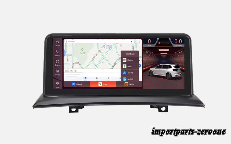 BMW X3 E83 04-09Y アンドロイドナビ 10.25インチ クアルコム668S 6 + 64G マウスでスクリーン無し -RA-1234