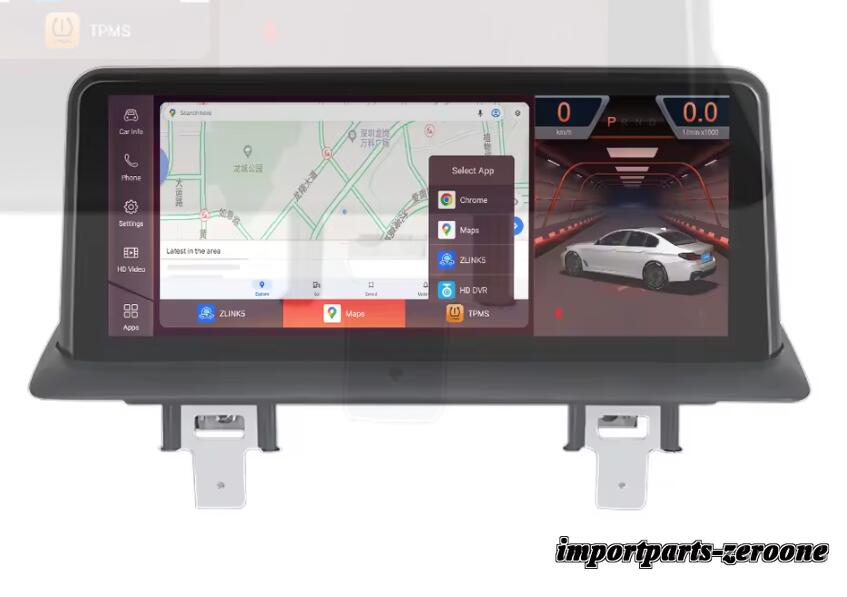 BMW 1シリーズE87 (2005-2011) アンドロイドナビ 12.3インチ クアルコム668S 6 + 64G マウスでスクリーン無し -RA-1266