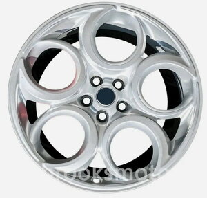 アルファロメオ 4C スタイル 18インチ シルバー ホイール -BRN-11890-2