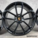 22インチ ORIGINAL PORSCHE CAYENNE COUPE E3 9Y TURBO S GT ホイール DE VERANO GTS NEGRO -...