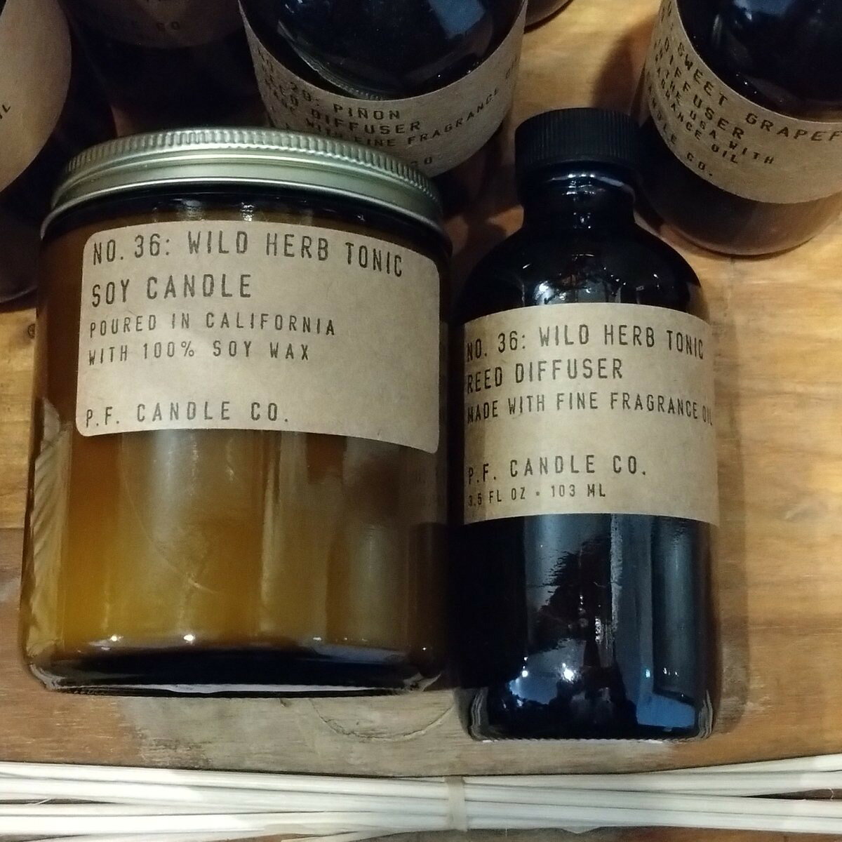 P.F.Candle ( PFキャンドル ) ナチュラル・キャンドル ( 7.2oz Soy Wax Candle ) φ...