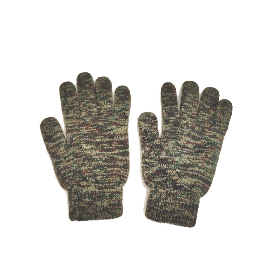 乐天商城 - DEADSTOCK ポルトガル軍 ウールグローブ リザードカモ M～L