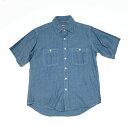 CAMCO S/S Chambray shirts@JR@Vu[Vc@S