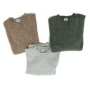 BRICiubNjSshetlandwool SweateriVFbghE[Z[^[ jShagydogiVM[hbOj Crew-neckiN[lbNj3colorA4sizeXRbgh MADE IN SCOTLAND