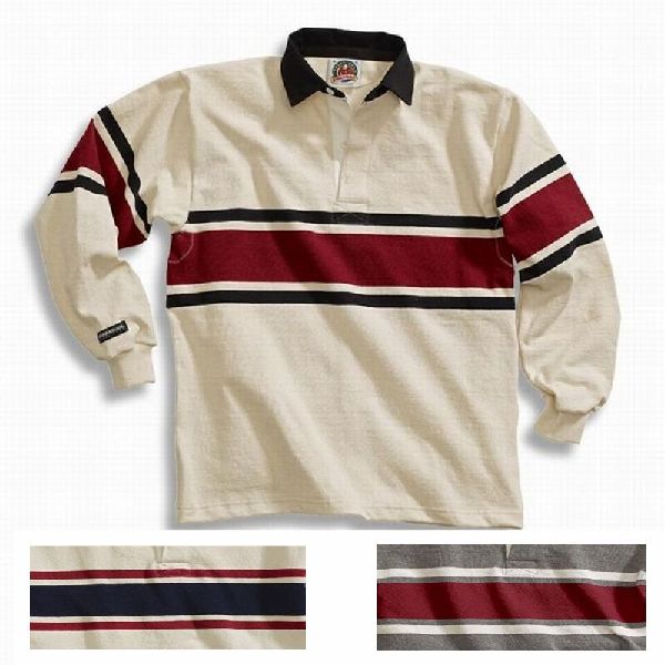 BARBARIAN バーバリアン ラガーシャツ ラグビージャージ RUGBY ラグビー -ACADIA STRIPE アカディア ストライプ 3color 4size S M.L XL CLASSIC FIT カナダサイズスペック -カナダ製 Made in C…