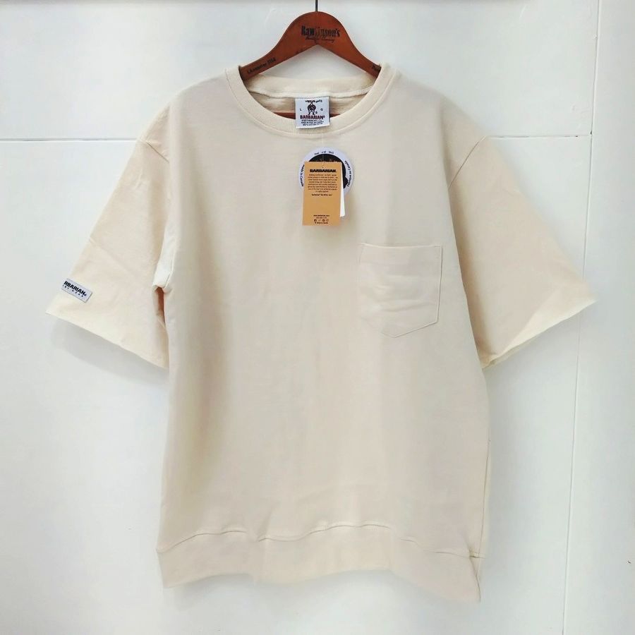 乐天商城 - BARBARIAN（バーバリアン）8oz WAISTBAND CREW SHORT / NEW JAPAN SIZE / IVORY