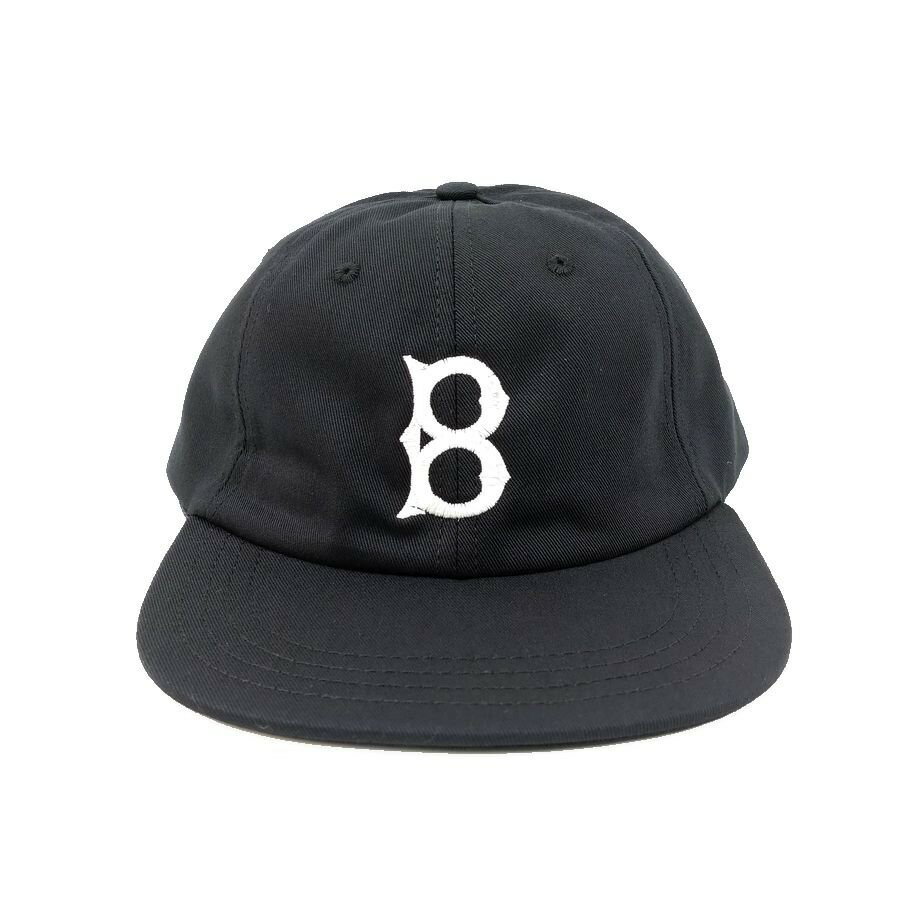 乐天商城 - COOPERSTOWN BALL CAP（ クーパーズタウン ボールキャップ ) 1947 BALTIMORE ELITE GIANTS ( 1947 ボルチモアエリートジャイアンツ ) BASEBALL CAP（ ベースボールキャップ ）コットンハードバイザー / ブラック / Dリング / 3inch Hard MADE IN USA（アメリカ製）