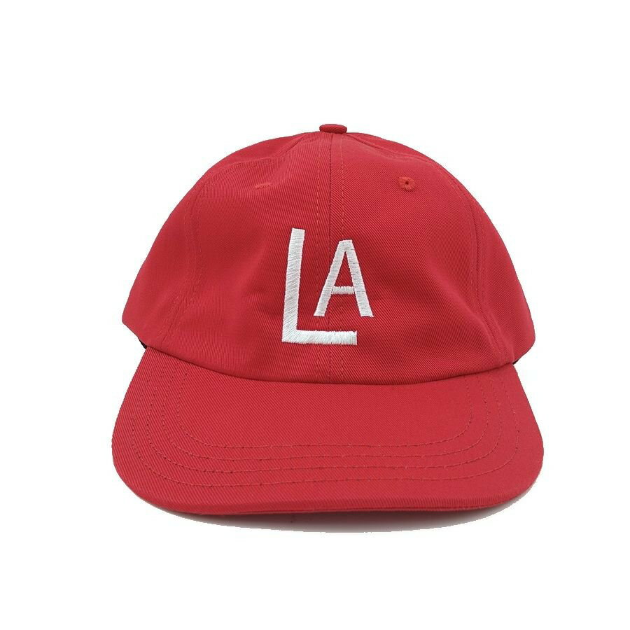 COOPERSTOWN BALL CAP（ クーパーズタウン ボールキャップ ) 1943 LOS ANGELES ANGELS ( 1943 ロサンゼルスエンジェルス ) BASEBALL CAP（ ベースボールキャップ ）コットンハードバイザー / レッド / Dリング / 3inch Hard MADE IN USA（アメリカ製）