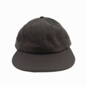 COOPERSTOWN BALL CAP（ クーパーズタウン ボールキャップ ） SOLID ( 無地 ) WOOL SERGE（ ウールサージ ） （ レザーストラップ ） / BLACK ( ブラック ) / MADE IN USA（アメリカ製）