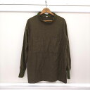 ハンガリー軍 フランネル プルオーバー モックネックシャツ 48(JPN-M~L)【USED】
