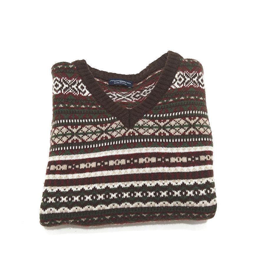 MORGANOフェアアイル柄ブイネ...