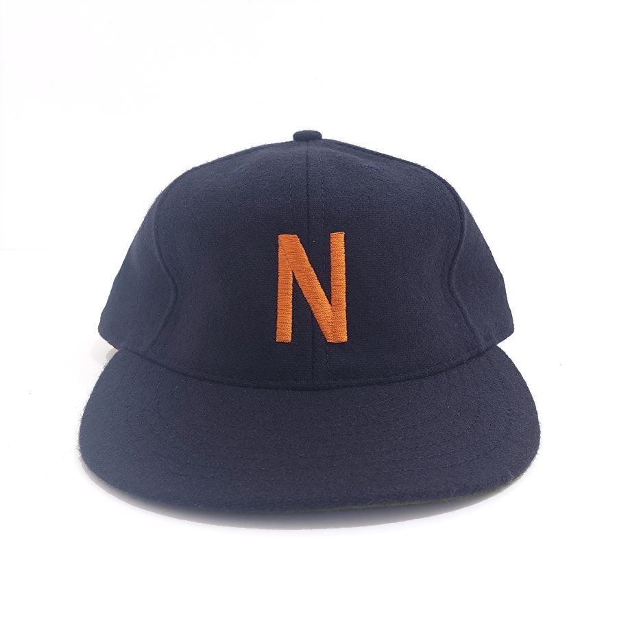 クーパーズタウン ボールキャップ / 1927 ニューアークベアーズ / ウールフランネル / ネイビー / レザーストラップ / アメリカ製 / Made IN USA