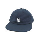 COOPERSTOWN BALL CAP ( クーパーズタウン ボールキャップ ) NEWYORK BLACK YANKEES 1935 ( ニューヨークブラックヤンキース1935 ) SMALLロゴ BASEBALL CAP（ ベースボールキャップ ) コットンハードバイザー NAVY（ ネイビー ) Dリング アメリカ製 / MADE IN USA