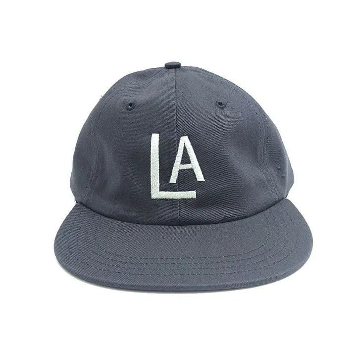 COOPERSTOWN BALL CAP（ クーパーズタウン ボールキャップ ) LOS ANGELES ANGELS1943 ( ロサンゼルスエンジェルス 1943 ) BASEBALL CAP（ ベースボールキャップ ）コットンハードバイザー DARK GRAY（ ダークグレー ） Dリング / MADE IN USA（アメリカ製）(4.0)
