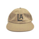 COOPERSTOWN BALL CAP( クーパーズタウン ボールキャップ ) LOS ANGELES ANGELS1943 ( ロサンゼルスエンジェルス 1943 ) BASEBALL CAP( ベースボールキャップ )コットンハードバイザー KHAKI( カーキ ) Dリング / 3inch Hard MADE IN USA(アメリカ製)