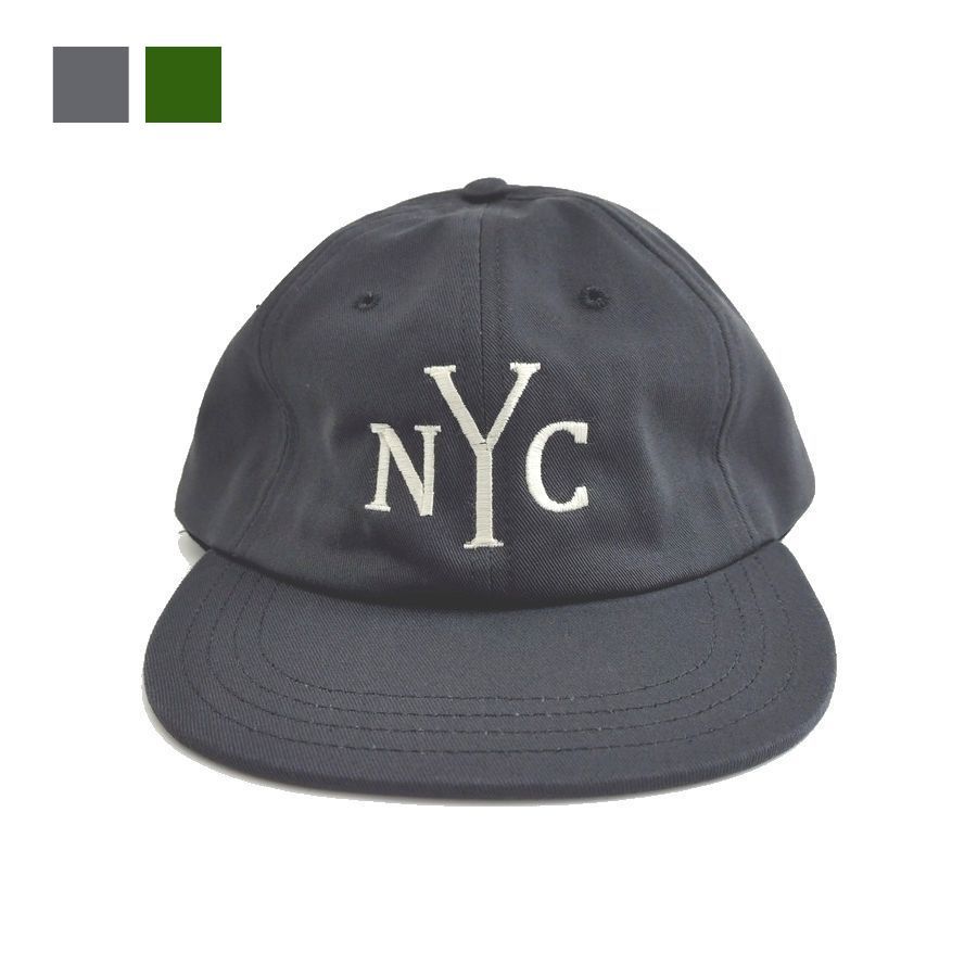 乐天商城 - クーパーズタウン ボールキャップ NYC (ニューヨークシティ) コットンハードバイザー 2COLOR Dリング / 別注カラー / 3inch Hard Made IN USA
